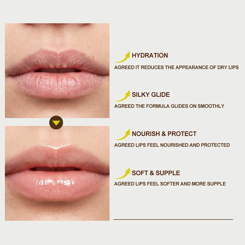 10ml Peptide Lip Serum Nourishing Repair Dry Peeling Lips Reduce Fine Lines Moisturizing Glossy Hydrating Smooth Daily Lip Care