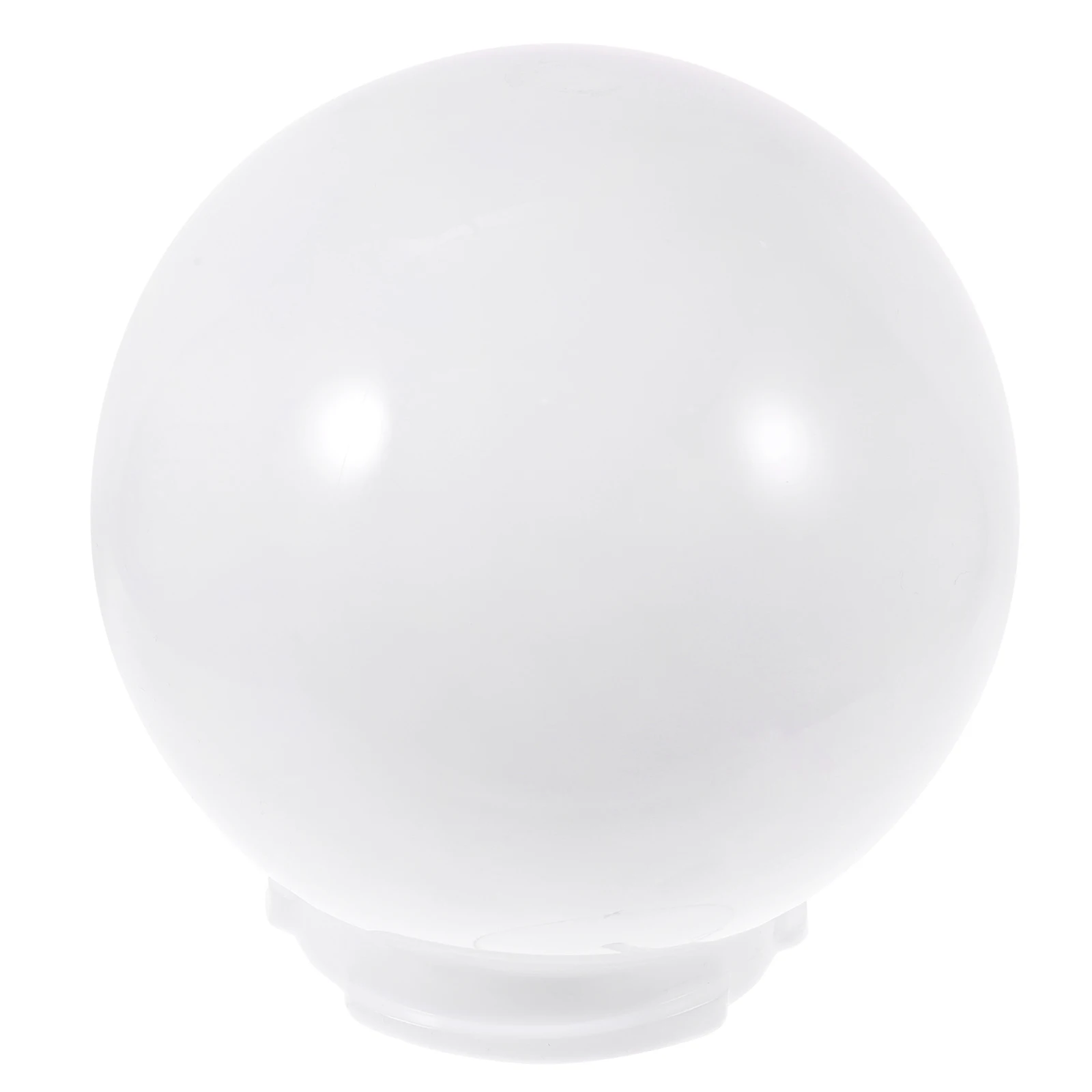 

Acrylic Lampshade Spherical Shade 30CM Diameter 12 5CM Base White Outdoor Lamp Cover Round Globes Replacement