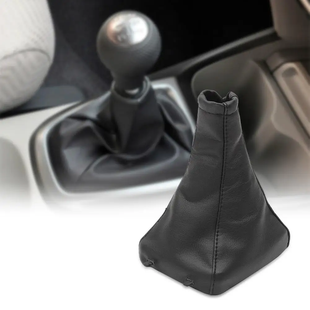 Copertura in Pelle per Leva del Cambio Auto, Protezione Universale Antipolvere per Leva del Cambio, Guaina Protettiva Interna Resistente all'Usura