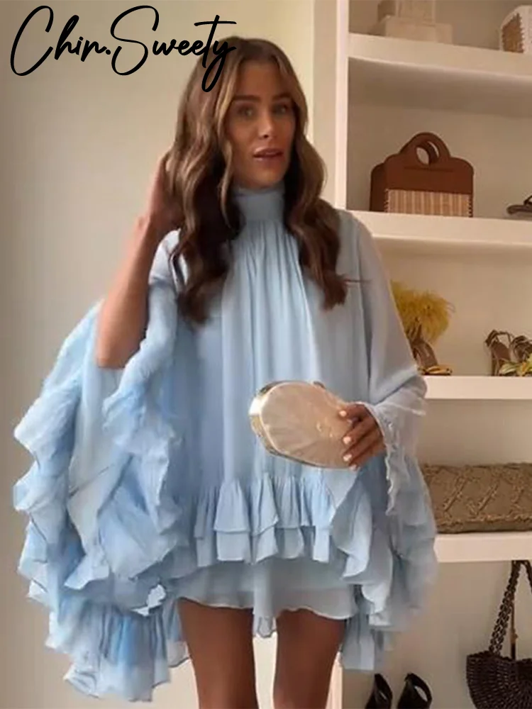 Abiti lunghi eleganti con fibbia in metallo con spalle scoperte Abito da donna dolcevita slim senza schienale Abito da sera femminile primavera 2025