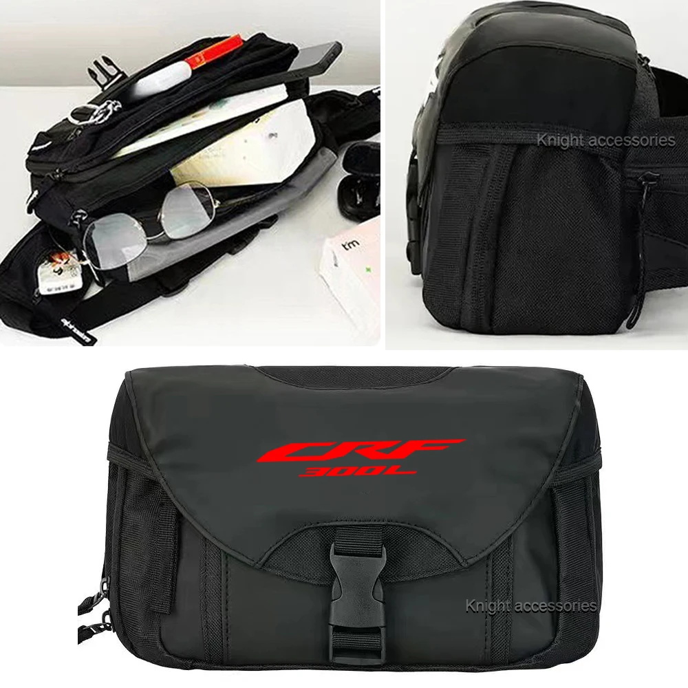 

For CRF300L CRF300 Rally CRF 300 L CRF 300L New Waterproof hip bags saddle bag hip bag leg bag general Phone Fanny Pack Bag