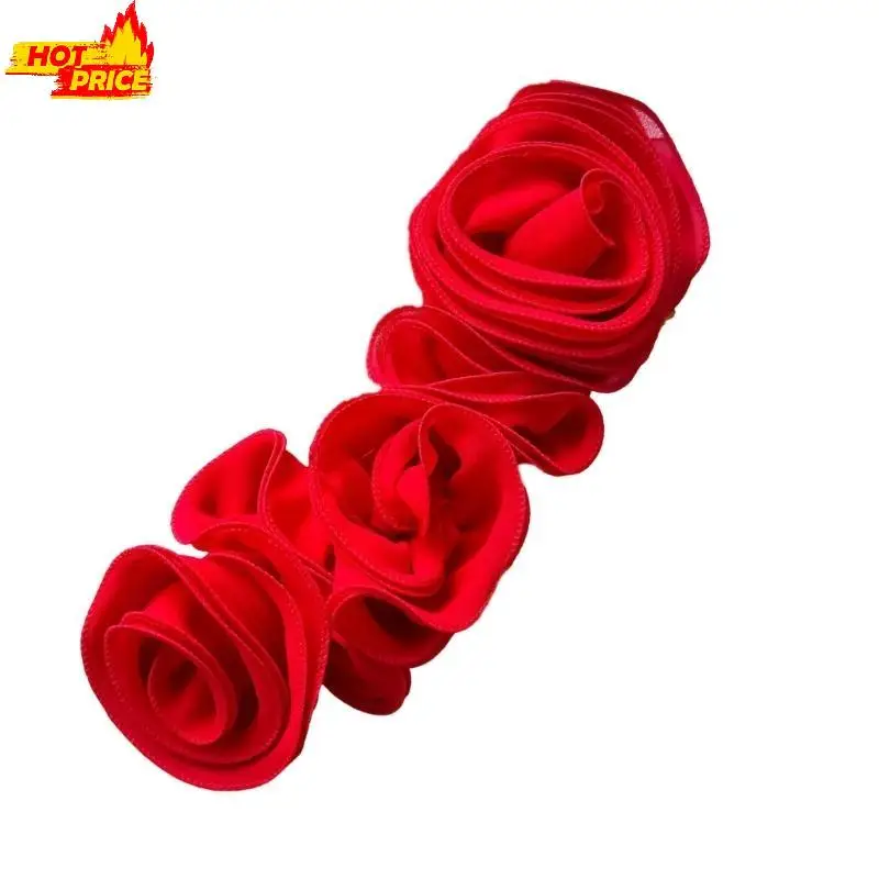 Costume fatte a mano Appliques Fiore seta per artisti palcoscenico Materiali Proietta Materiali fiore APPLICE APPLICE