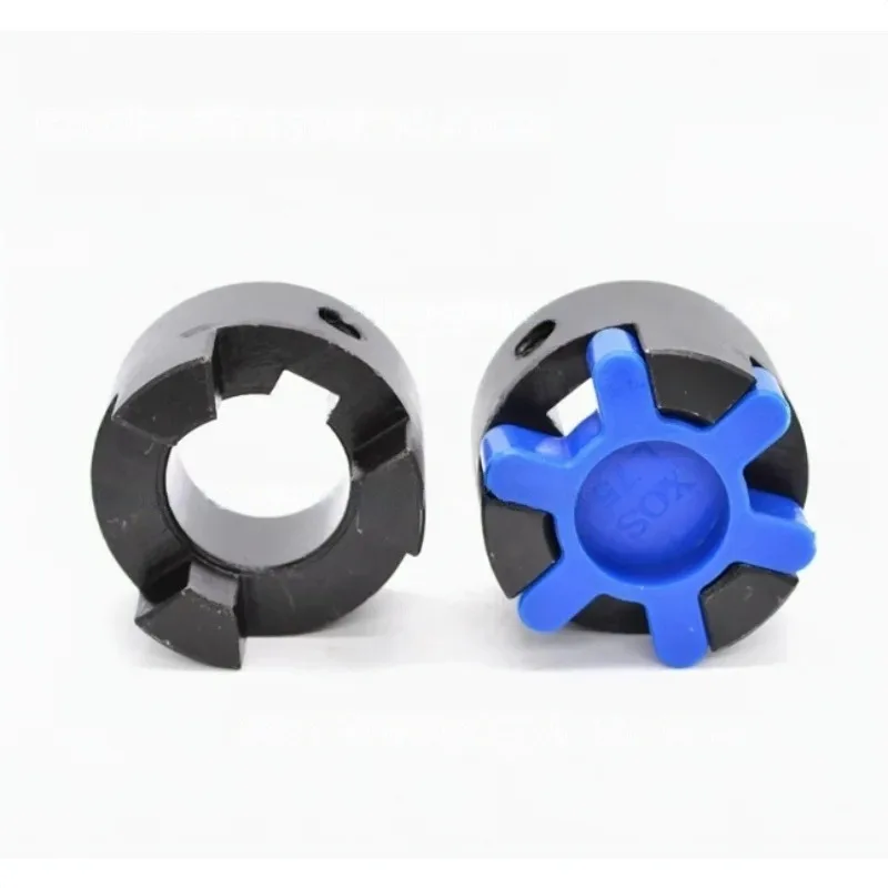 Large Torque L100 D64 L87 Cast Steel Engine Shaft Adapter Transition Coupling Plum Clamp for CNC Engraver High Torque Motor