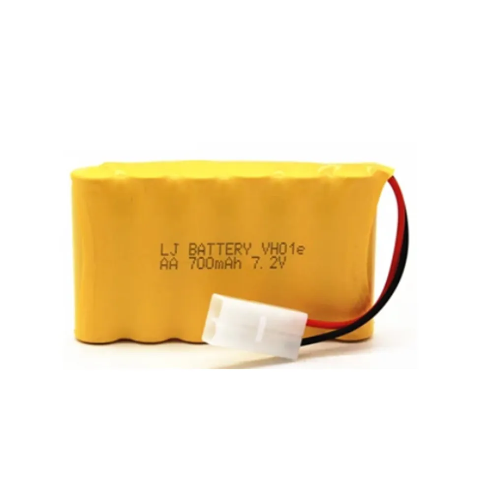 7.2V 700mAh Ni-CD AA Rechargeable Battery Tamiya Plug and charger set For RC Truck ca boat toys model 7.2 v 700 mah battery view 4