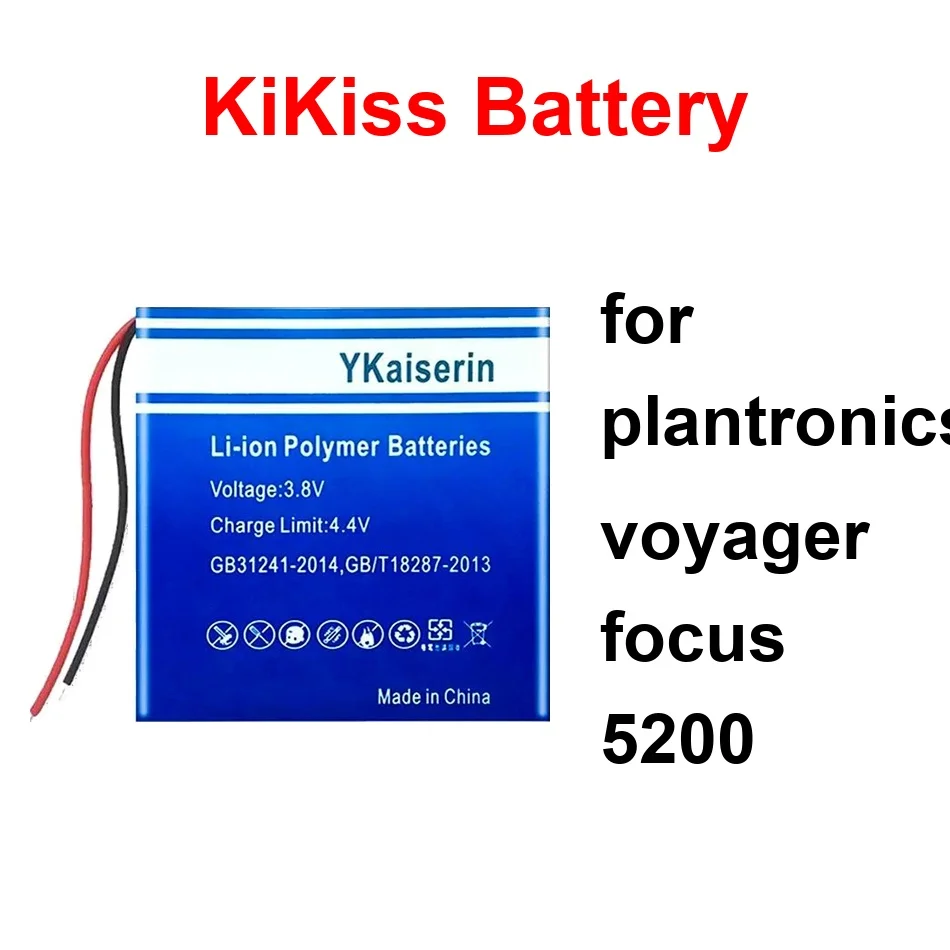 

Аккумулятор AHB4030292line AHB403029403029 2LINE LSSP480934AE480834 с 2 кабелями, 300-650 мАч для Plantronics Voyager Focus 5200