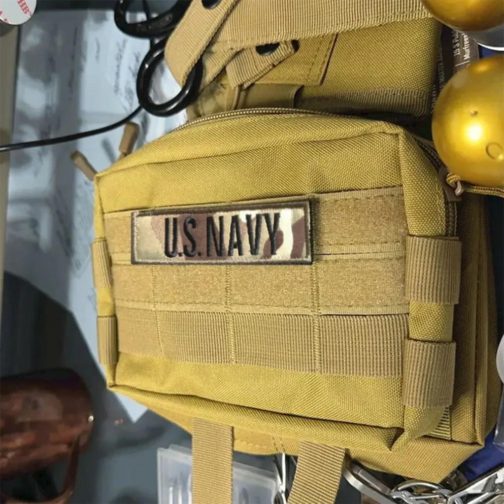 1 قطعة شارة تقسيم التصحيح الجيش الأمريكي 101 الصدر بار البحرية ختم ترايدنت الدولة Edgeless شارة مطرّزة التصحيح التكتيكي