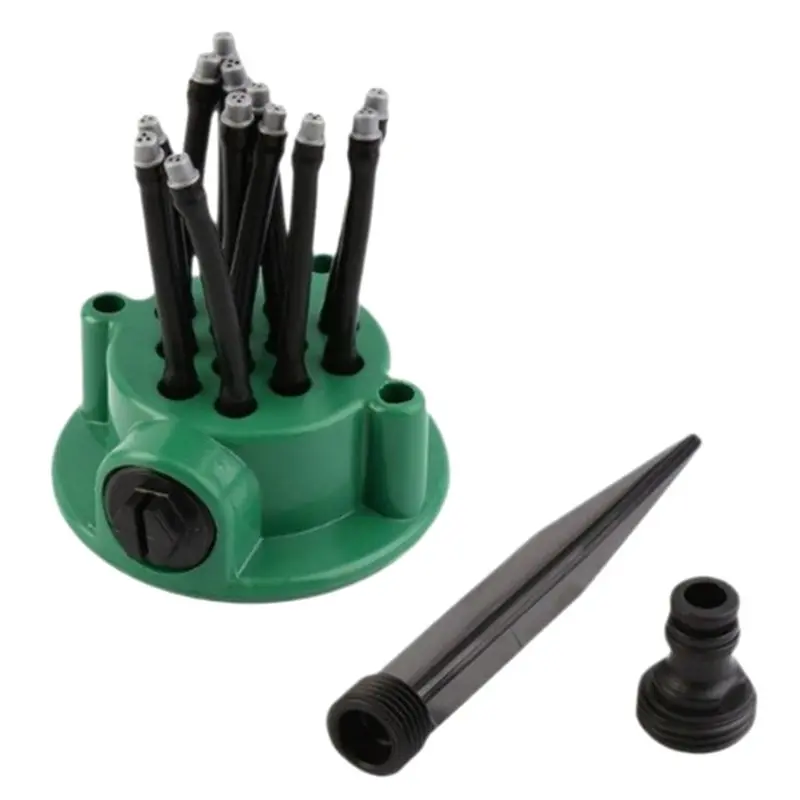 

ABBP-Садовый дождеватель с автоматическим вращением на 360 градусов, многоголовочный, для полива сада, инструмент для орошения