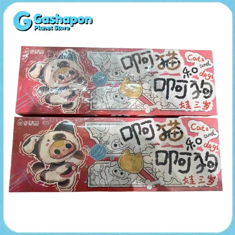 

Милый коллекционный кулон-сюрприз Kawaii Baby Feline Space Aliens Triple Meow Star Crew, декоративная кукла, подарок для девочек