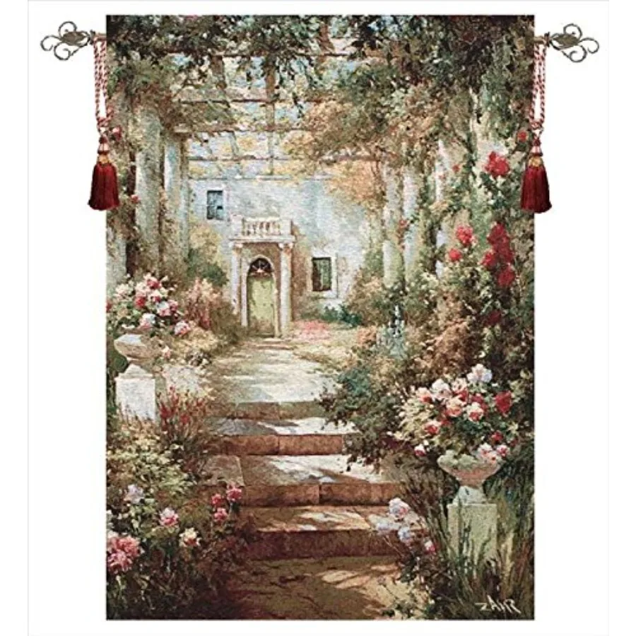 

Manual Summer Pergola Grande Cotton Tapestry Wall Hanging 35 X 47-Inch