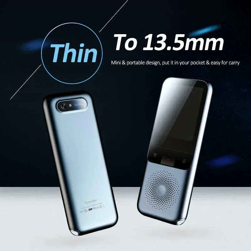 

New T11 Portable Audio Translator 138 Language Smart Translator Offline In Real Time Smart Voice AI Voice Photo Translator