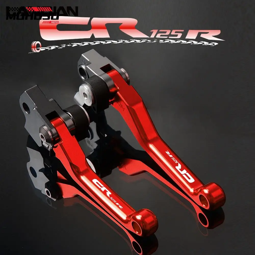 

CR125R Brake Clutch Lever Dirt Pit Bike Brake Clutch Levers Grips For Honda CR125R CR 125R CR 125 R 1992-2007 2004 2005 2006