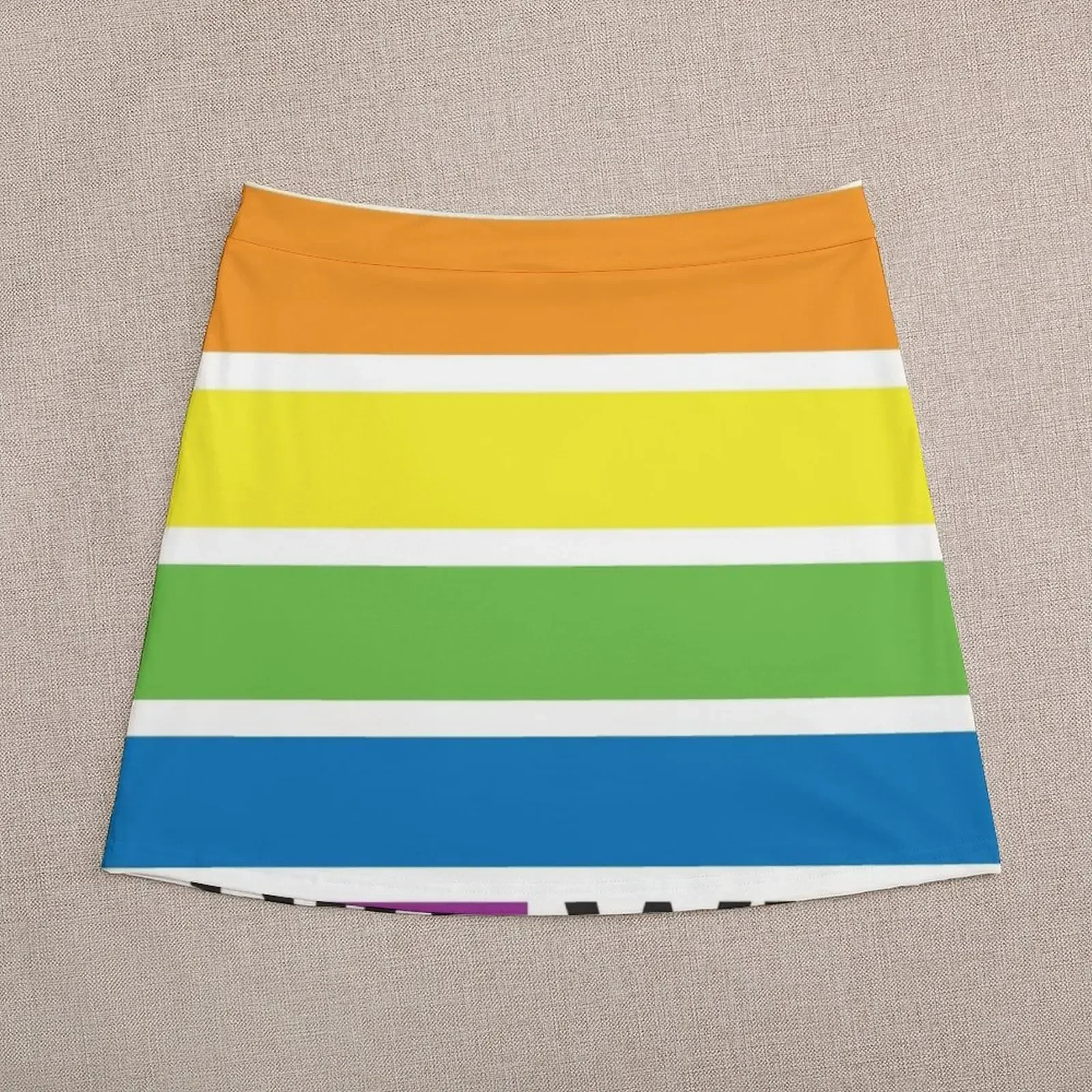 Rainbow Flag Love Wins - LGBT Pride Mini Skirt rave outfits for women fairy core