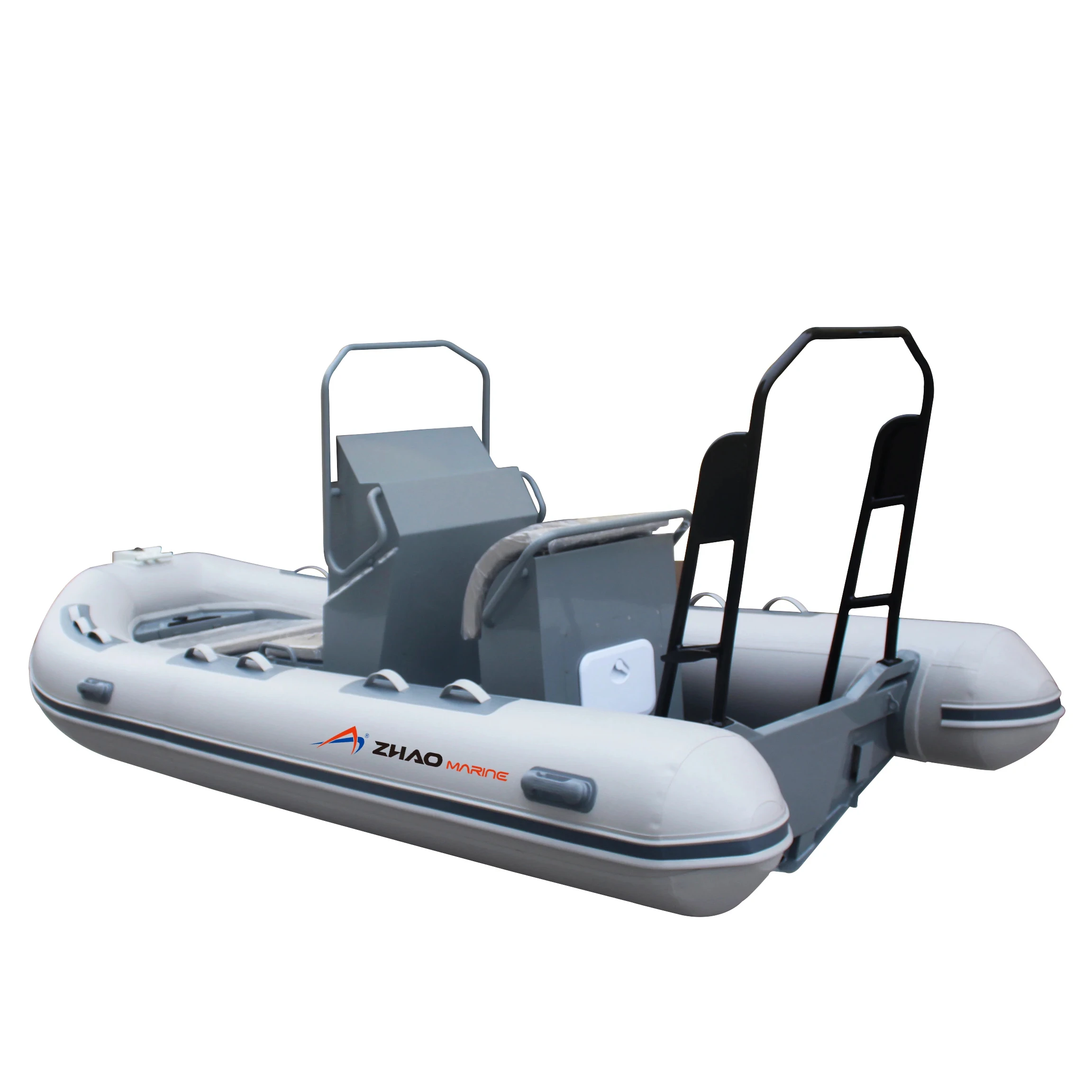 Sport Aluminum RIB 460 Deep V Hypalon RIB Inflatable Rigid Boat