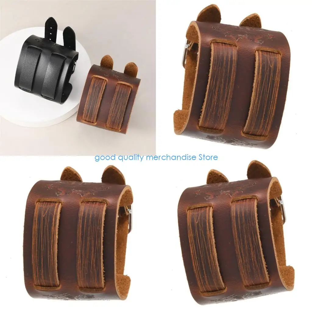 

Y5JD Стильный браслет в стиле хип-хоп из мягкой искусственной кожи с регулируемой застежкой, модные украшения