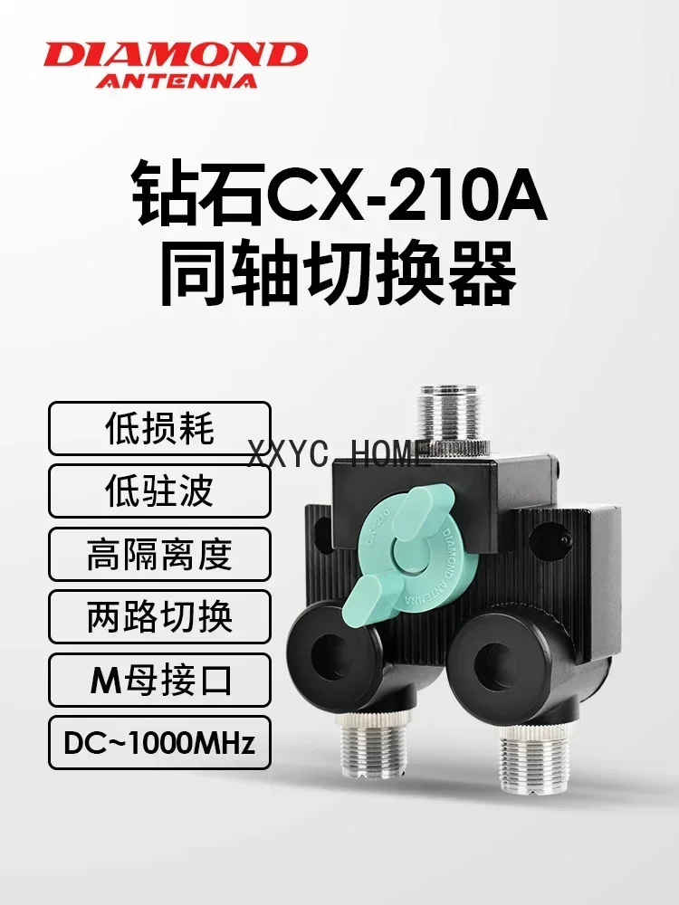 Japan Diamond CX210A All Two Antenna Coaxial Switcher, Low Loss One Minute Two Switch