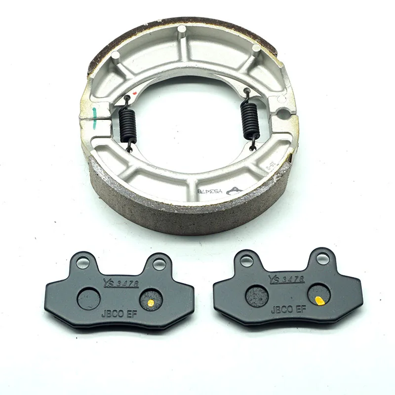 Motorcycle Front Rear Brake Pads for HYOSUNG GV125 Aquilia 2002-2016 RT125 Karion RX 125 2001-2016 XRX Enduro 2004-2015 GV RT