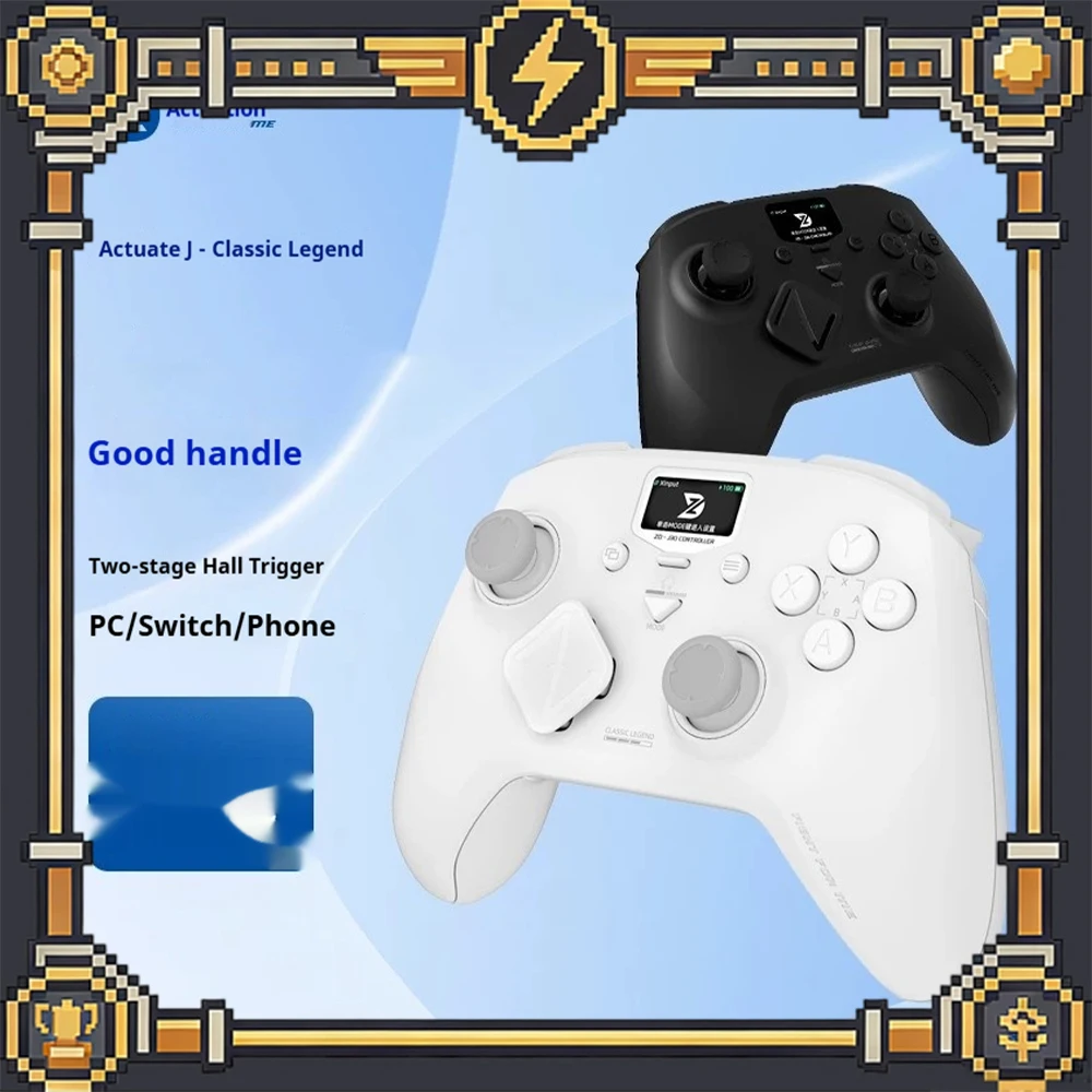 classic-legend-gamepads-wireless-three-mods-two-stage-hall-trigger-game-handles-real-time-display-parameters-quick-adjustment