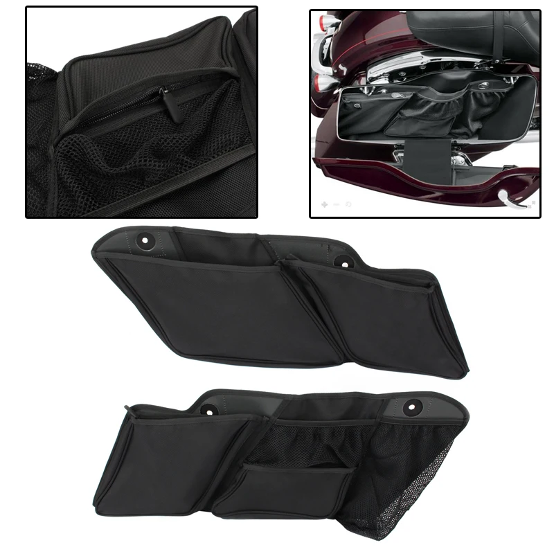 la Sacoche de Moto Sac de Rangement pour Outil Mural Sac de Voyage Étanche pour Touring Road King Electra Road Glide