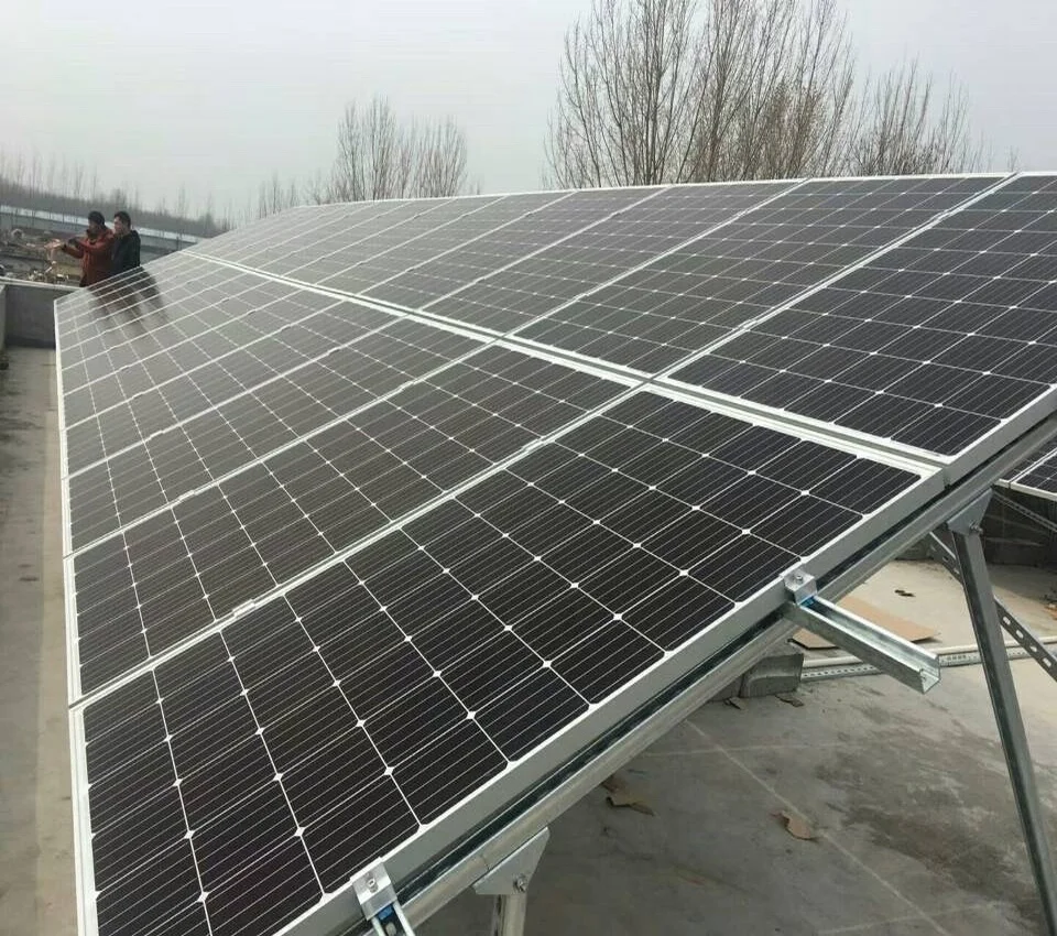 Hot! 50KW Three Phase Solar Panel System Ground and Roof Mounting Styles All in One Off-Grid Solar System