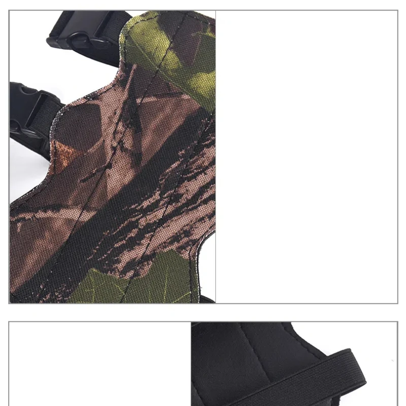 2 Stück Camo-Schutzarm für Bogenschießen, verstellbarer Armschutz, Übungs-, Jagd- und Schießzubehör – Detail 2