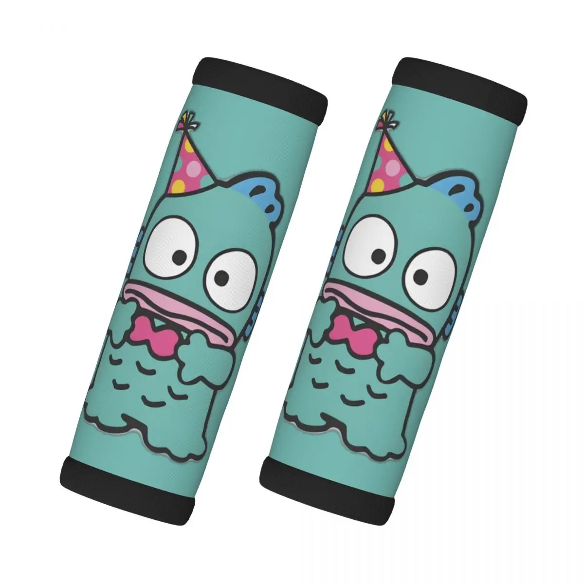 

Custom Hangyodon Cartoon Luggage Handle Wrap Suitcase Identifier 2 PCS For Door Handle