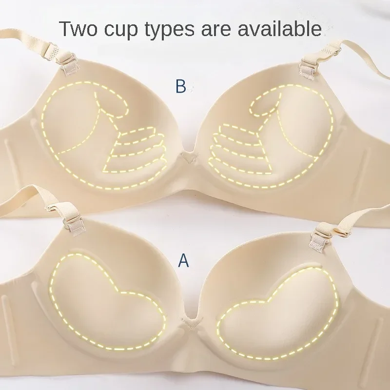 Women Seamless Bra Sexy Push Up Bralette No Wire Girls Students Breathable Lingerie Fashion 3/4 Cup Wireless Female Lingerie