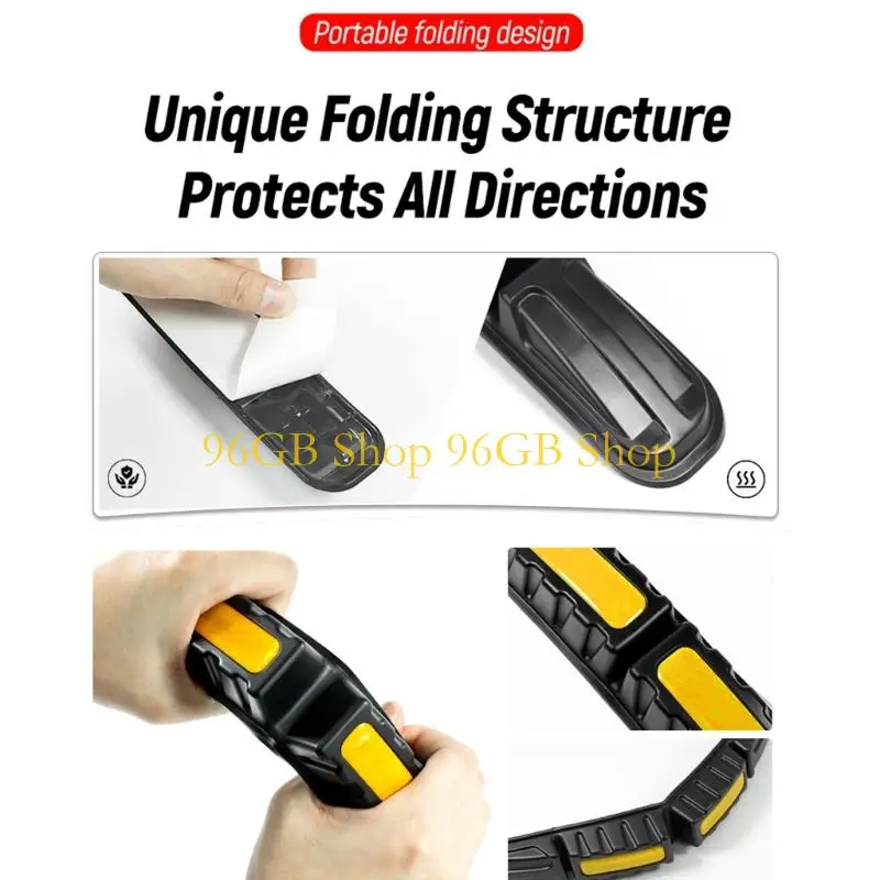Bandes universelles auto-adhésives pour pare-chocs voiture, 96 go, bande réfléchissante Anti-Impact