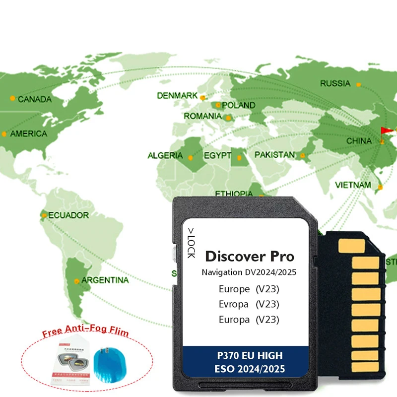 

Новинка 2024/2025 для VW MIB1 MIB2 Discover Pro Media SD Card Navigations Card DV V23 Pro для Skoda Columbus