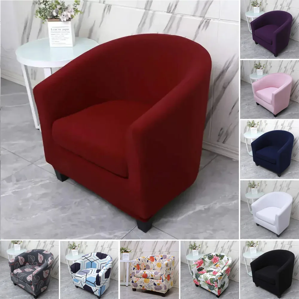 

1pc Split Single Sofa Cover Stretch Armchair Cover Club Sofa Slipcover for Living Room Couch Covers with Seat Cushion Case 소파 커버