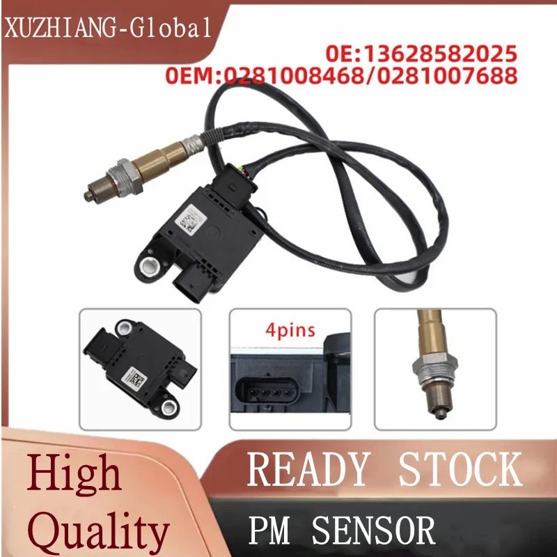 

Brand New Particulate Matter Sensor PM Sensor 8582025-04 For BMW X3 X8 2.0 DIESEL 0281007688 13628582025 8582025 13 62 8 582 025