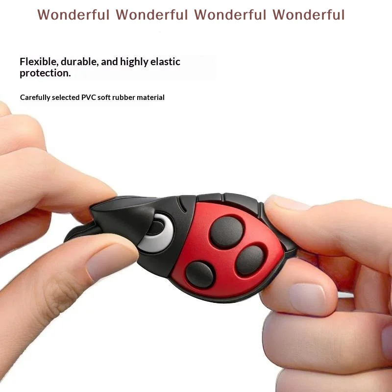 Funny Insect Design Car Door Anti-Collision Gel Easy Install Shockproof Edge Guard for All Vehicle Types