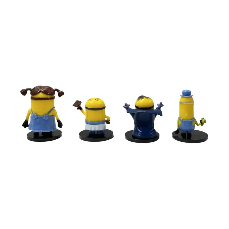 Capsule Doll Despicable 3D Eye Miniones Kevin Bob CARL Crown King  AGNES collection Action Figures Toys for Kids Xmas Gifts