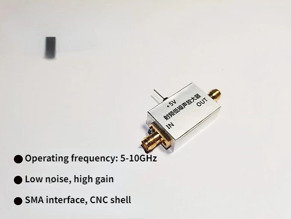 

5-10GHz RF low noise amplifier C-band X-band low noise amplifier Wideband receiver amplifier