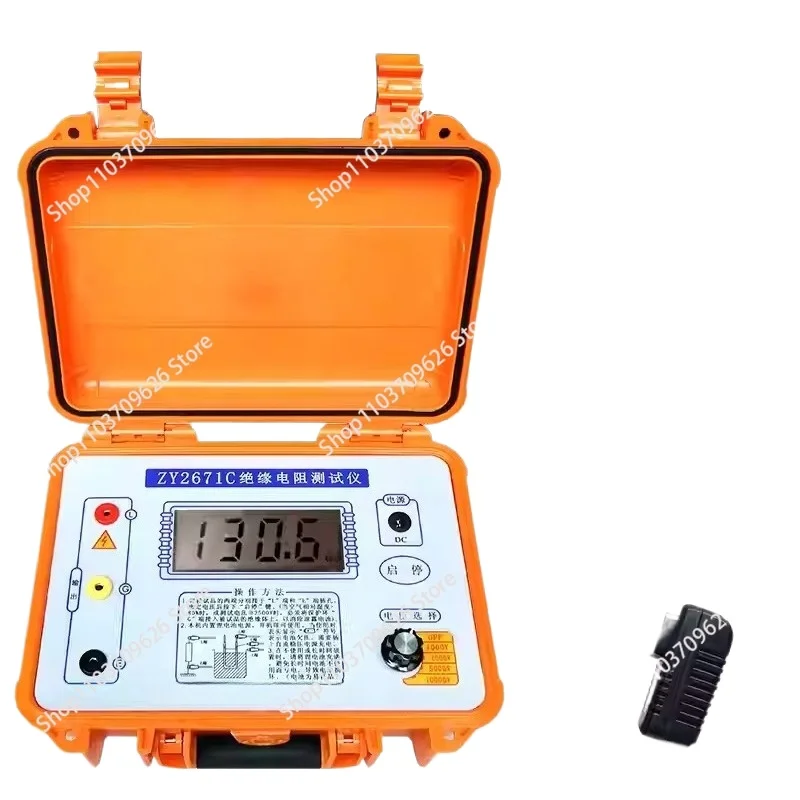 Digital Insulation Resistance Tester High-Precision Voltmeter Resistance Meter Megohmeter 0~10KV