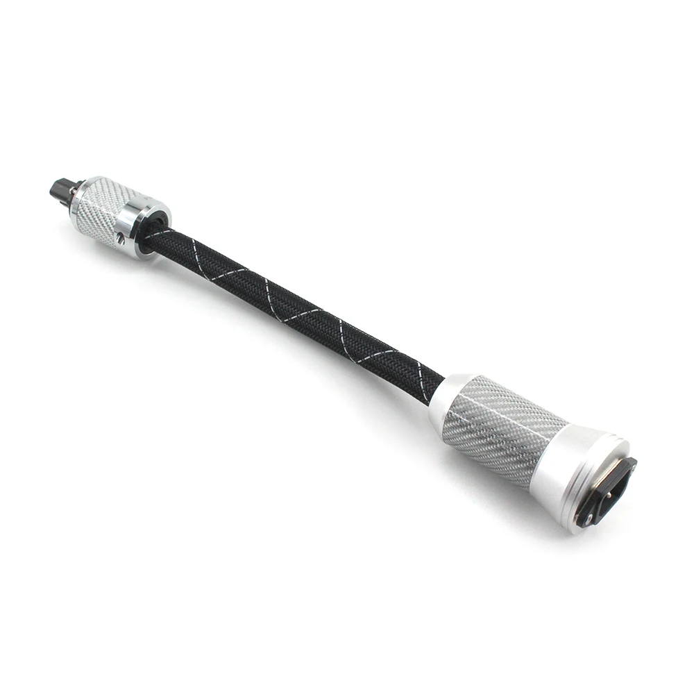 furukawa Flux-50 HIFI Audio Filter In-Line Power Filter Carbon Fiber Power Plug Filter