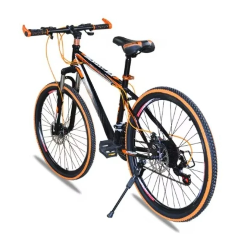 Bicicleta de Montaña de 24 Pulgadas y 21 Velocidades al Por Mayor de Fábrica con Freno de Disco Mecánico, Cuadro de Acero y Horquilla de Suspensión