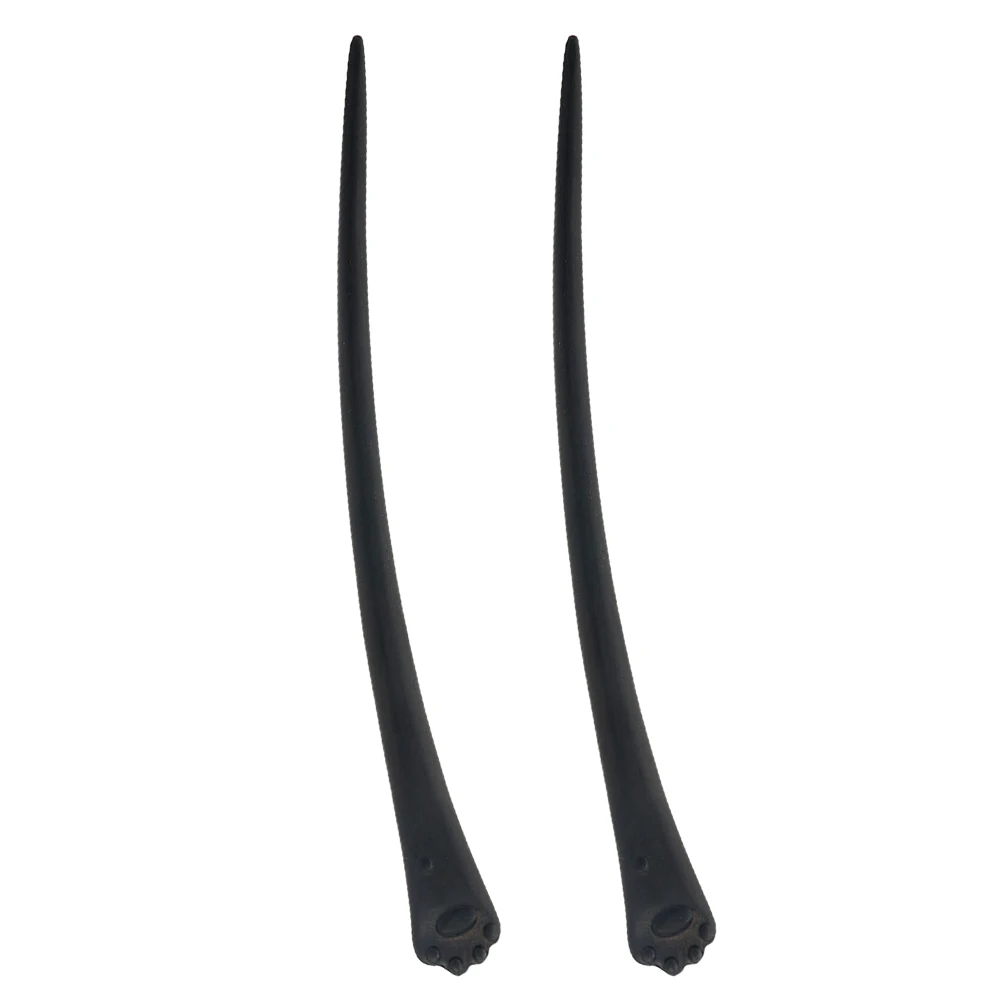 

2 Pcs Cat Claw Hairpin Long Durable Wooden Sticks for Women Cute Chinese Ancient Handmade Bun Hairstyles Accessories
