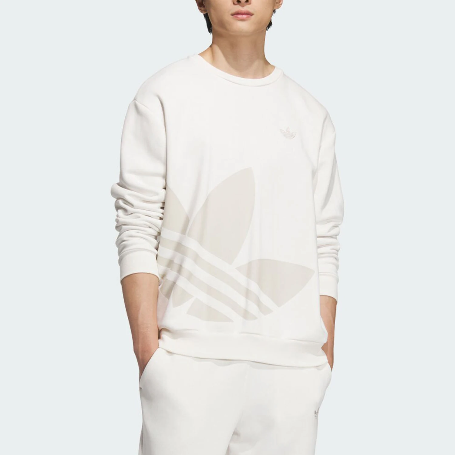 

Adidas genuine Three Stripes Unisex Minimalist Outdoor Hoodie JL8384