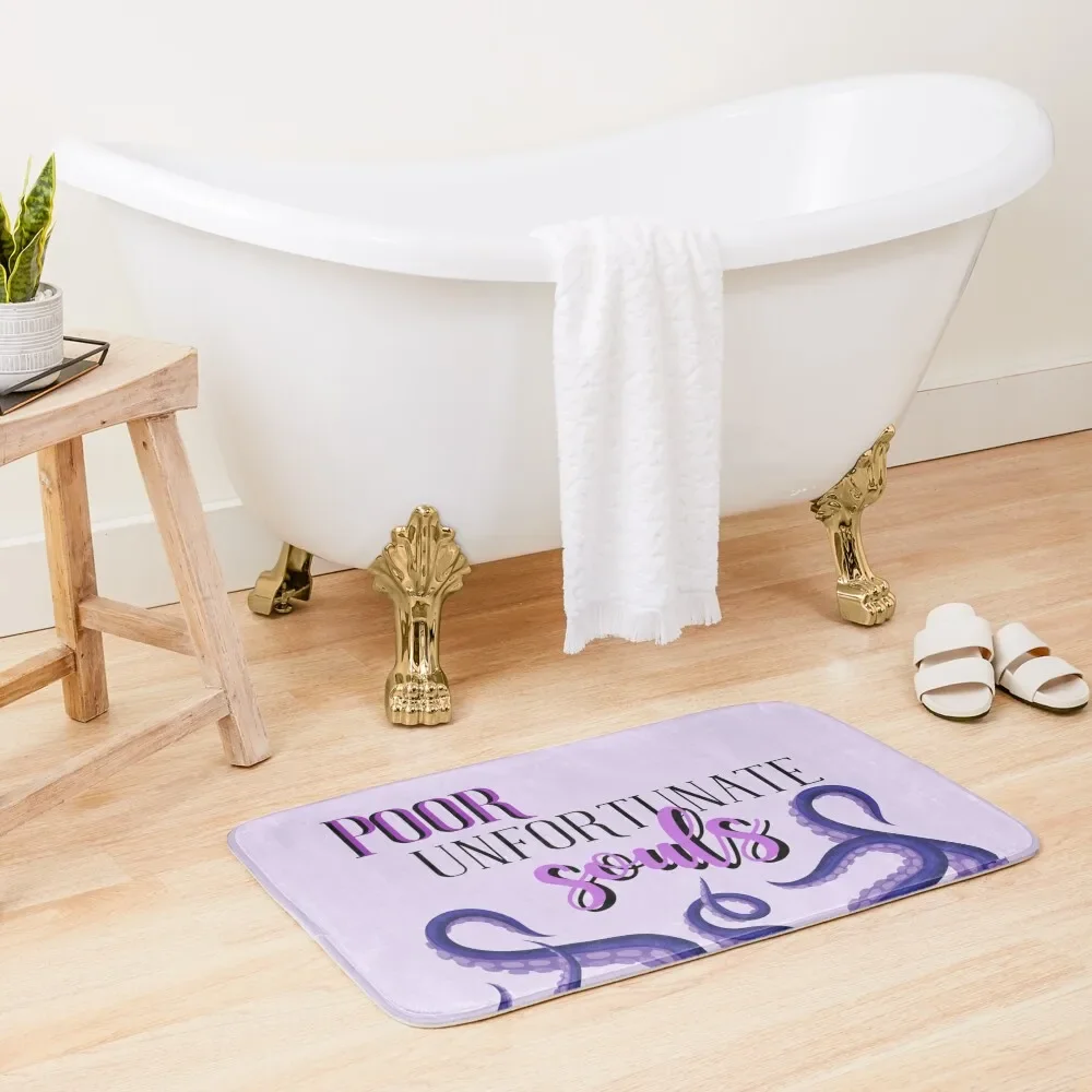 

Poor Unfortunate Souls Bath Mat House Entrance Foot Bathroom Quick-Drying Bathroom Carpet For Shower Mat
