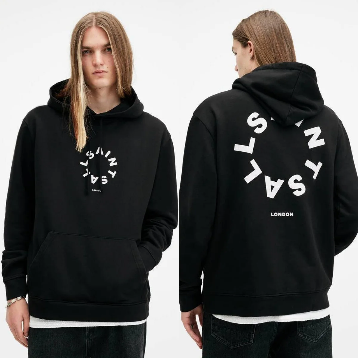 Winter ALL Europe and The United States SAINTS High-quality Round Collar Jumper Spring Autumn Tide Jacket Men Women Sweatshirt