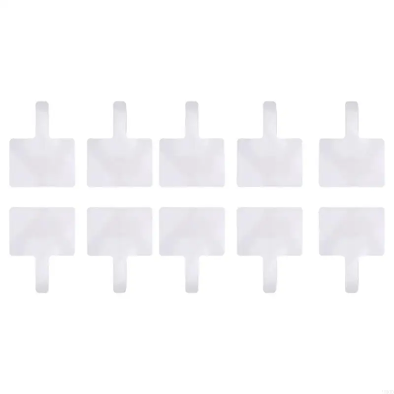 2025 NOUVEAU 10PCS DOUBLE RÉPONSE PANDLE PALDLE PETTE BLANC HANDELD POUR BUREAU CLASSE