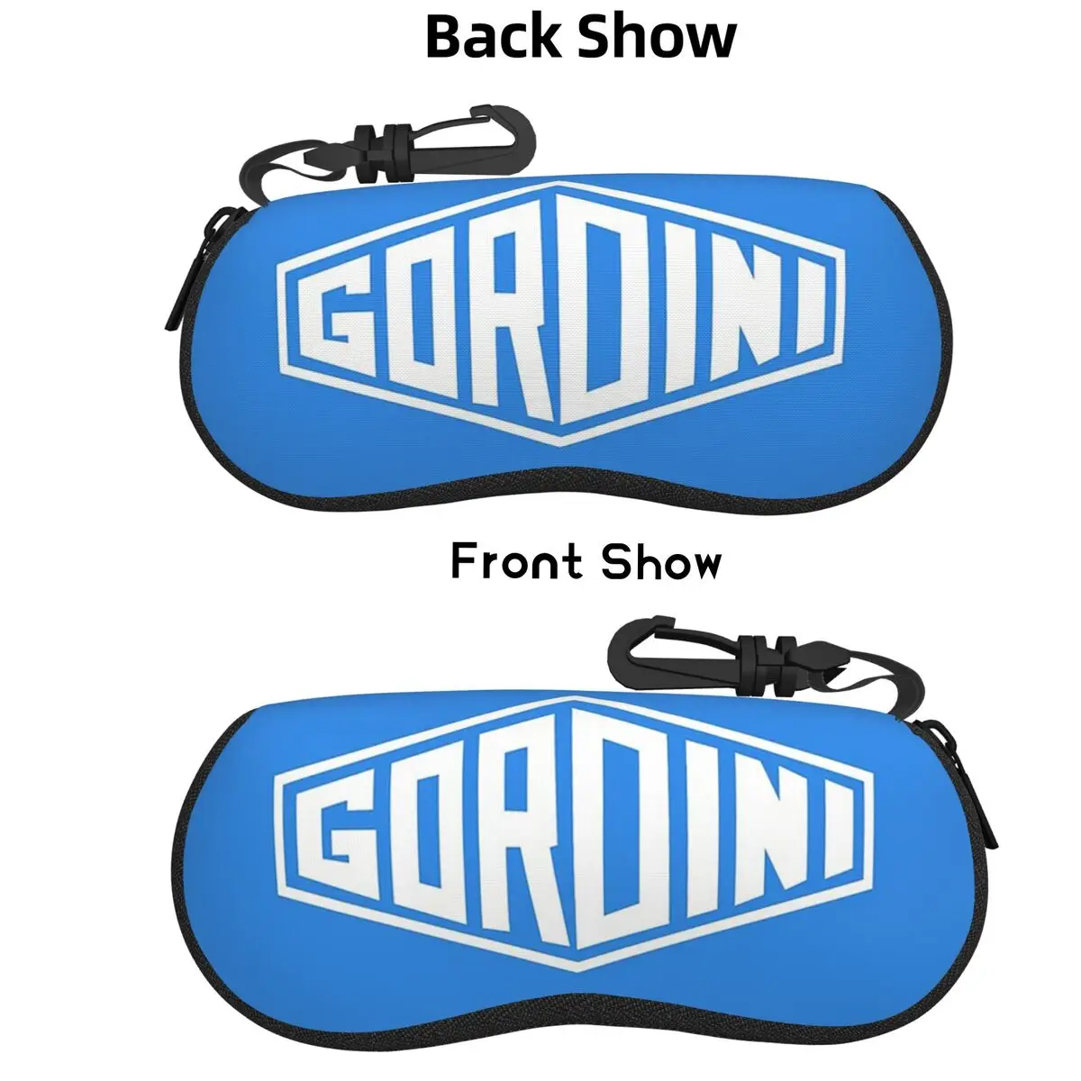 

Классический автомобильный логотип Gordini, чехол для очков, защитная коробка для солнцезащитных очков, женская и мужская мягкая сумка для очков, сумка