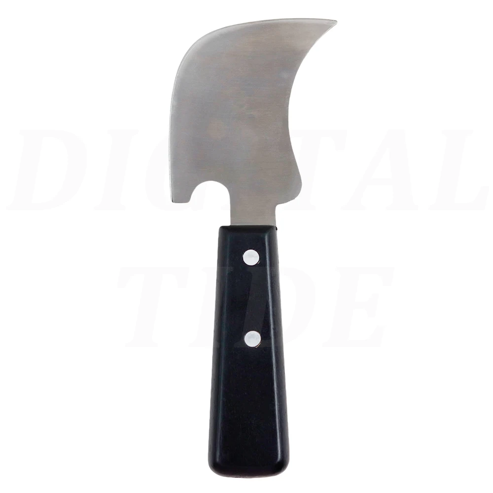 20 ซม.S Quarter Moon มีดเชื่อมตะเข็บท่องเที่ยวตัดและตัดแต่งมีด PVC กีฬาพลาสติกชั้น Peeling และตัดมีด