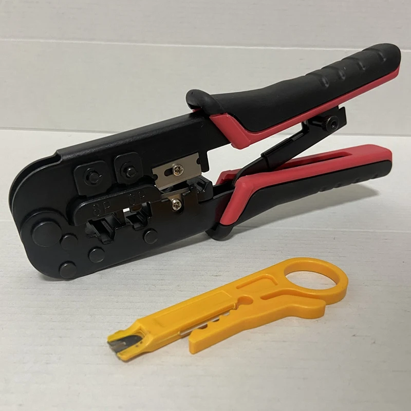 Обжимной инструмент RJ45, сетевые режущие инструменты RJ45, 8P, щипцы для зачистки, плоскогубцы для модульного обжима RJ12 RJ11