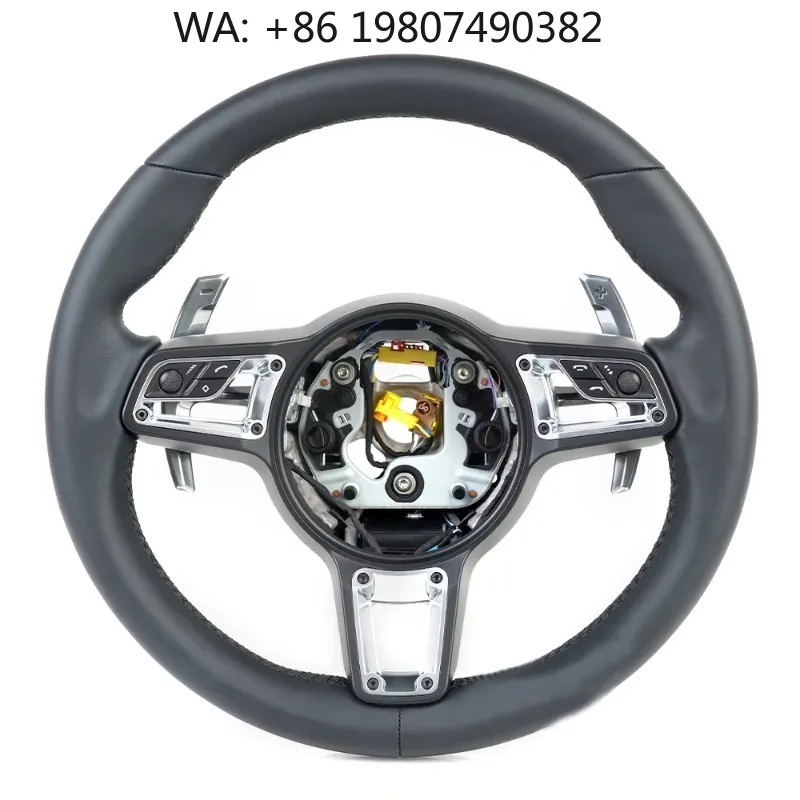 

Real Carbon Fiber Steering Wheel Custom Racing Style For Sport Pickup Auto Interior Upgrade Part