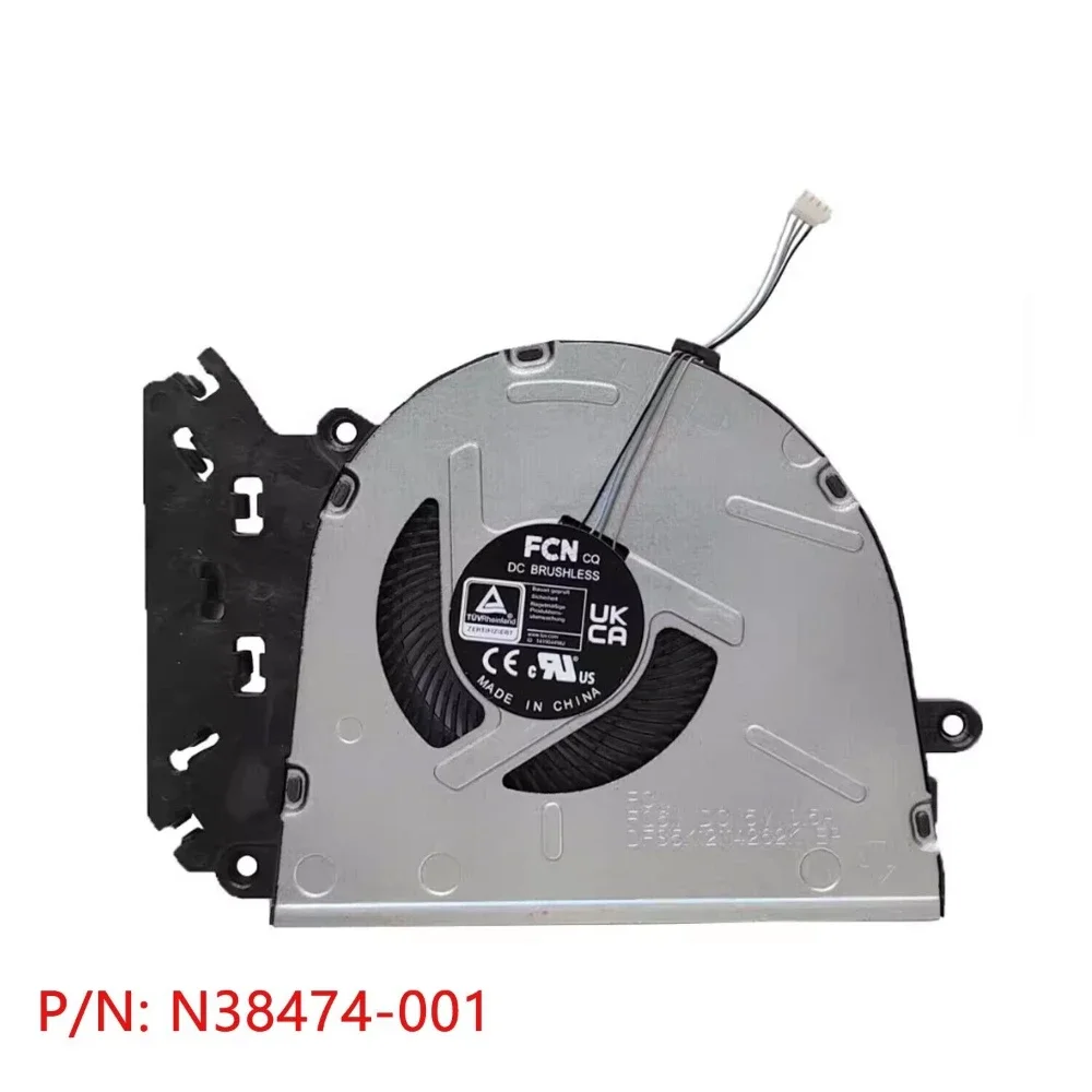 Laptop CPU Cooling Fan For HP 15-FC 250 G10 TPN-Q287 Series N38474-001