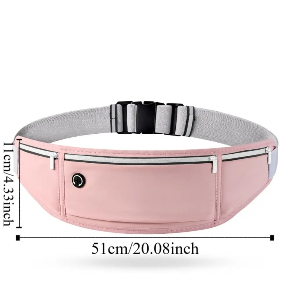 Three-section Running Waist Bags Waterproof Multi-function Marathon Running Bag Belt Bag Case Sports Phone Bag Outdoor Riding