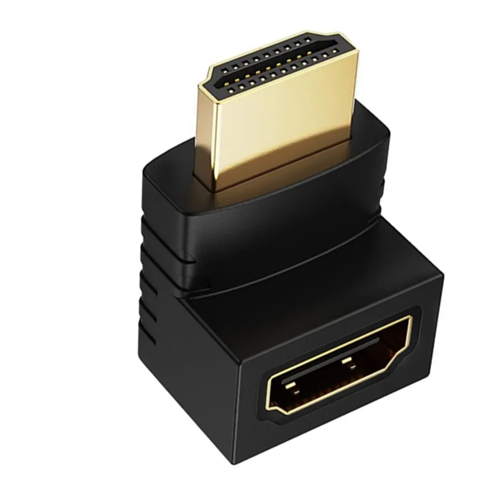 HDMI-compatible 90 degree right-angle adapter HDMI-compatible 270 degree HDMI-compatible male to female HD elbow connector