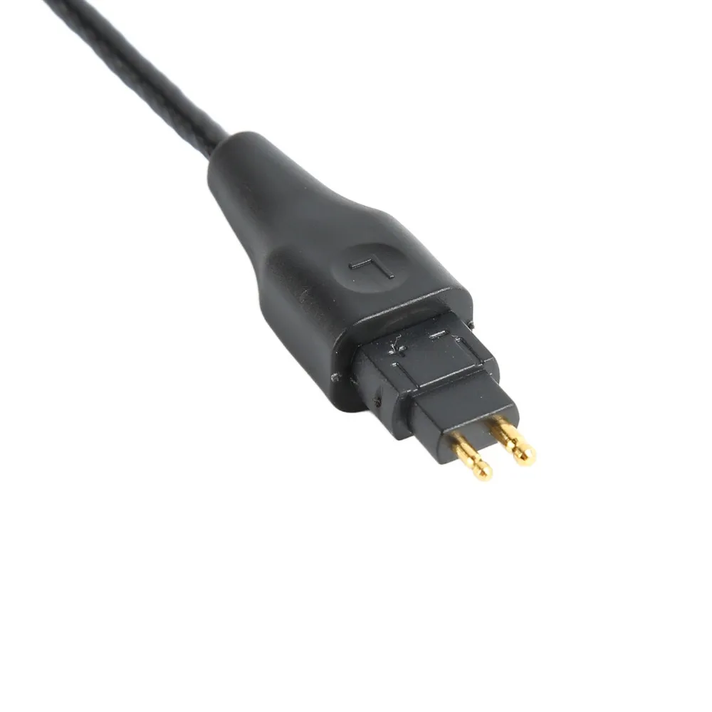 2PCS Gold Plated Interface MMCX Adapter Cable Stable Adapter Cable for HD650 HD660 S HD6XX HD600 HD580 HD535 HD545 HD565 HD265