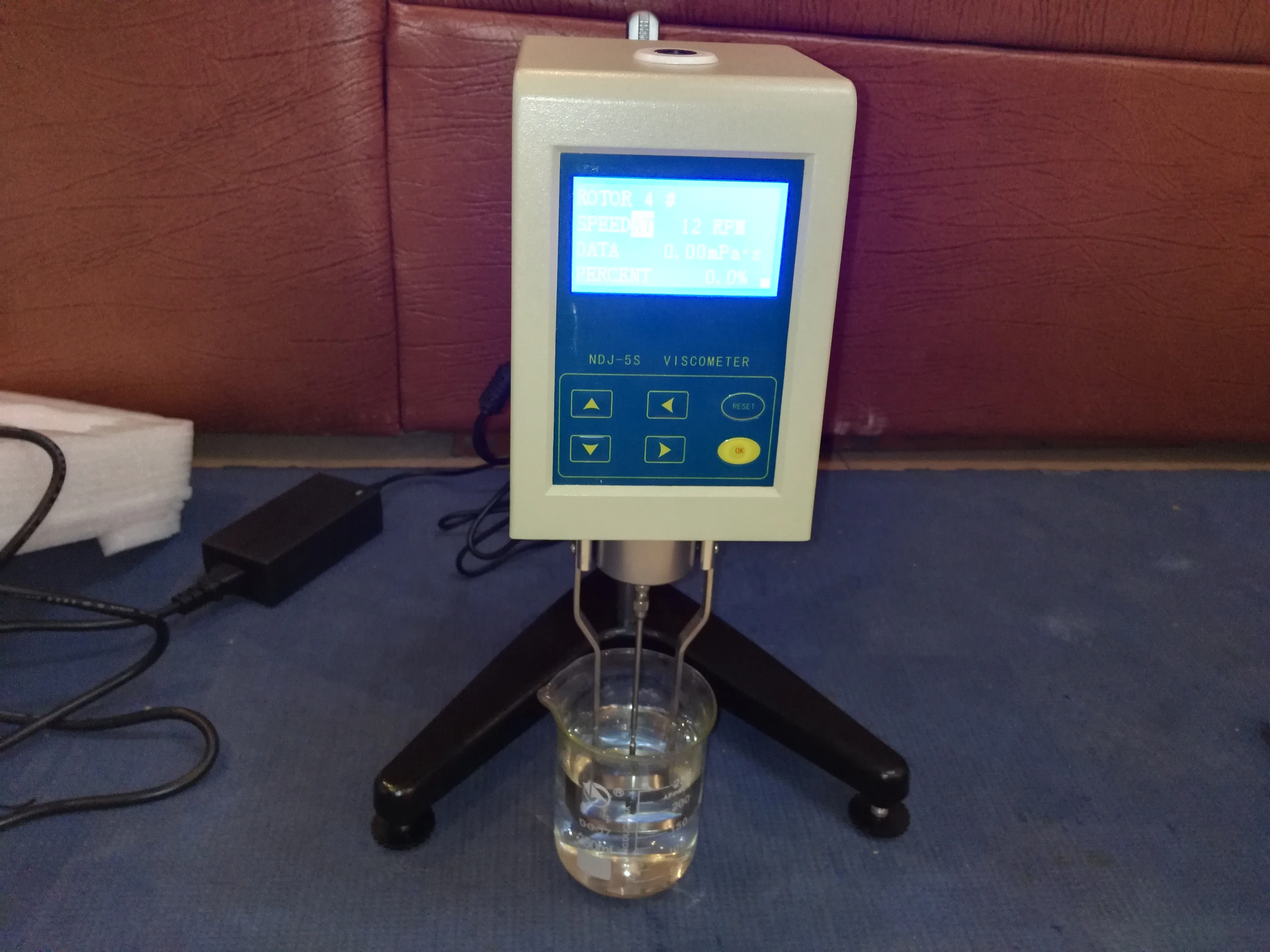NDJ-5S Digital Rotary LCD Viscometer | Fluid Viscosity Meter 1-100000 mPa·s 110V/220V